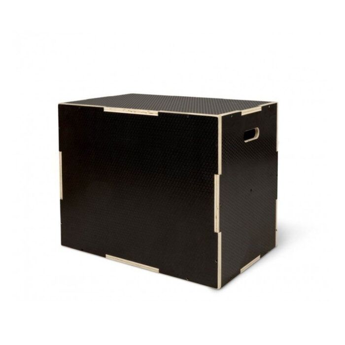 Power Box - Cajón Pliométrico madera desmontado (Negro) - Magire