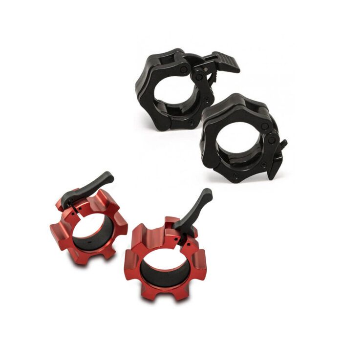 Tope Barra Olímpica Crossfit (Negro y Rojo) - Magire